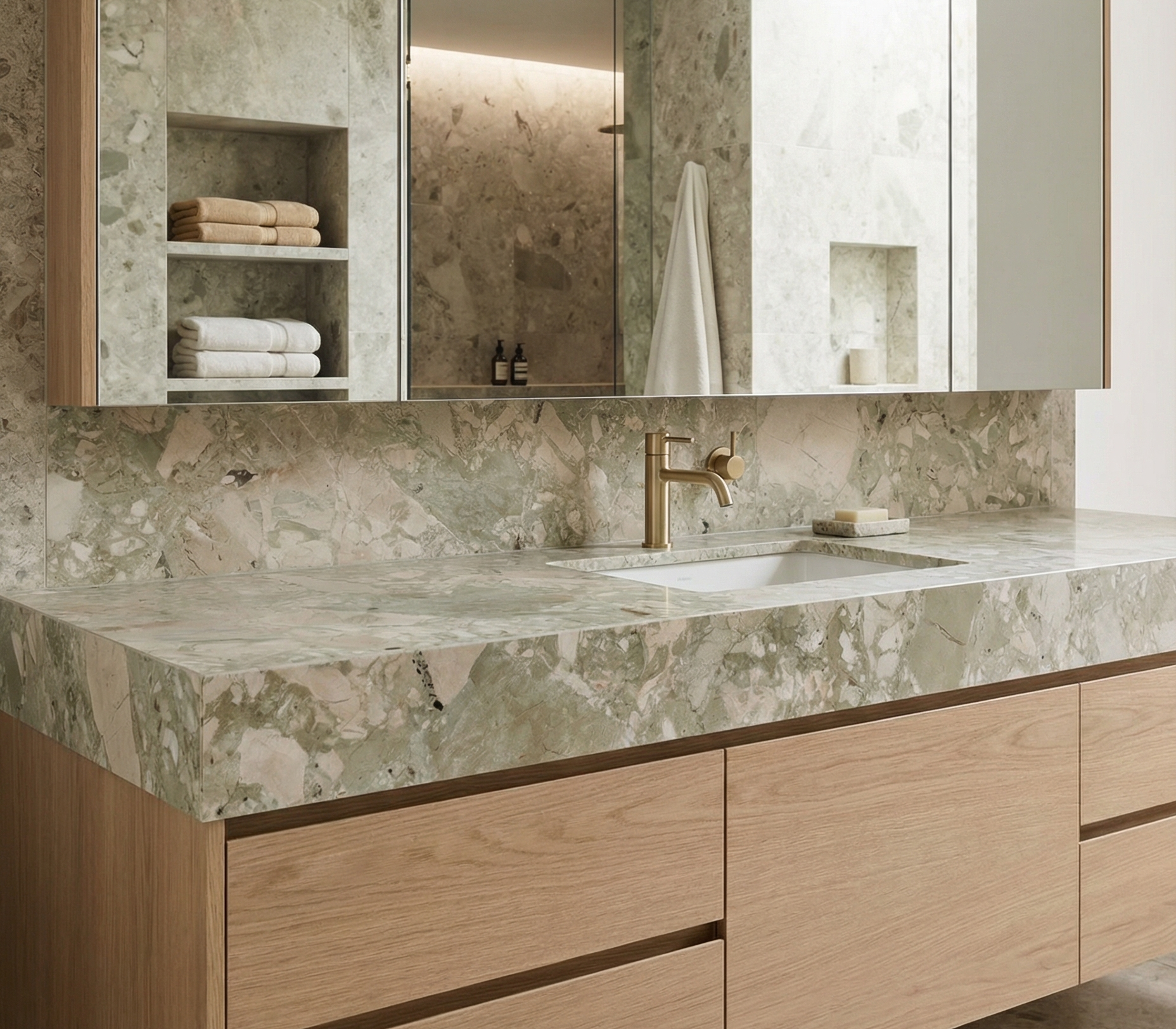 golden mist mineral stone from YDL stone
